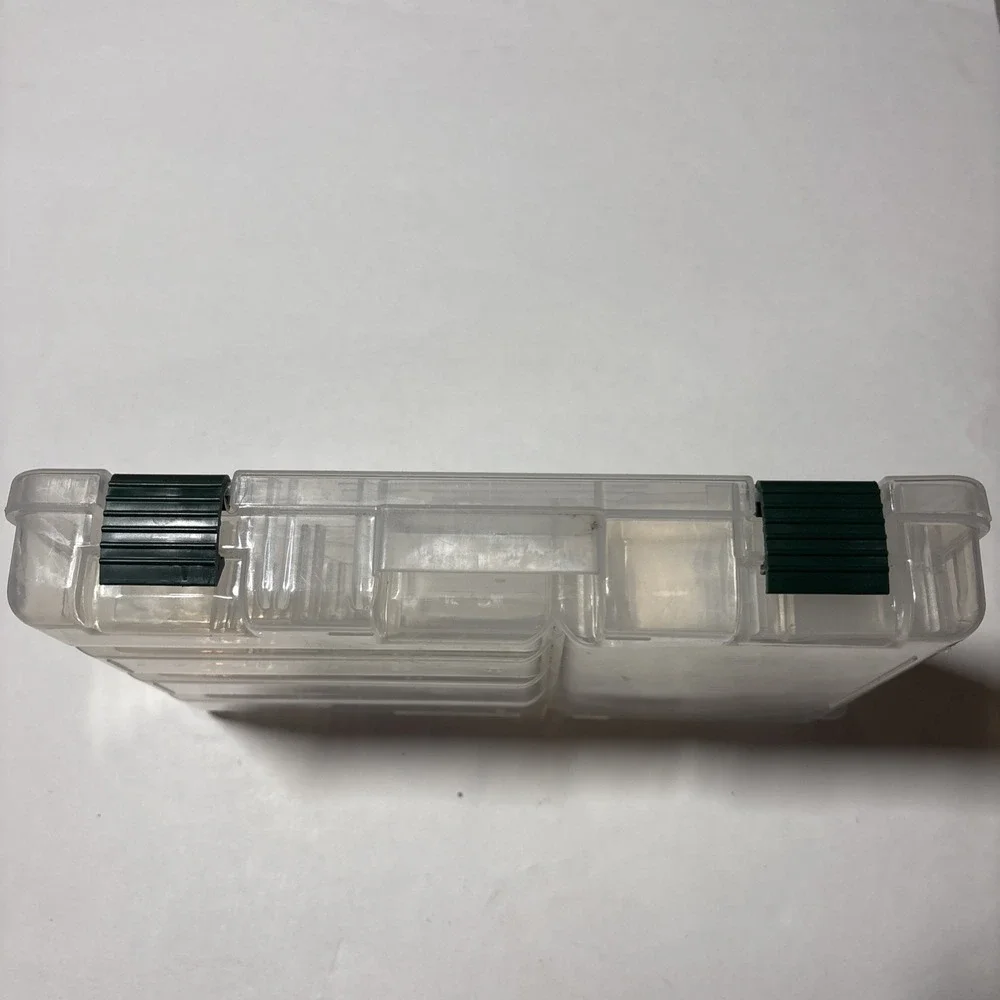 Cabela's Plano Clear Plastic Large Parts Storage Box Tackle Box Bolts Nuts Etc.